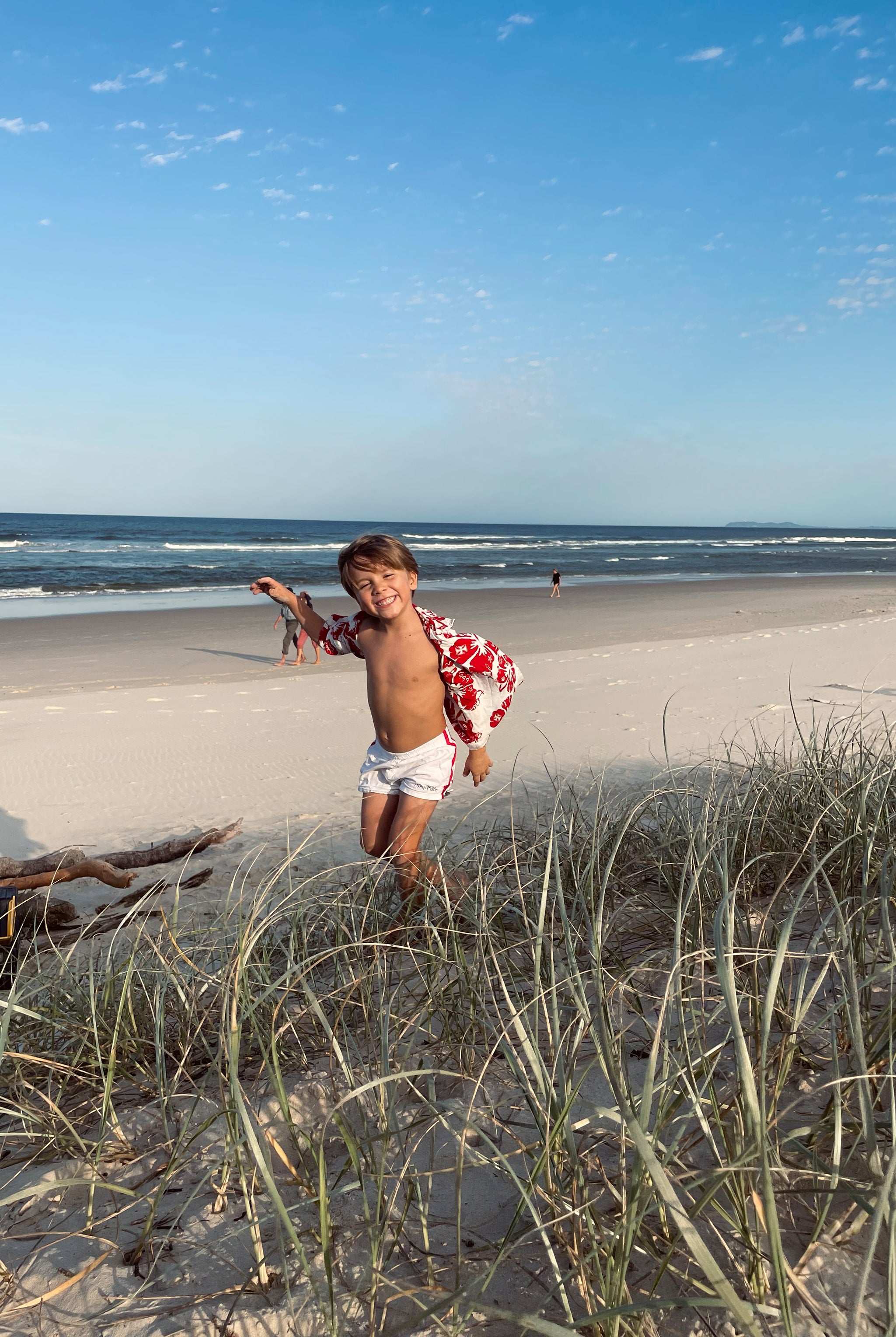 ALOHA SHIRT / RED - youngandrestlesskids 