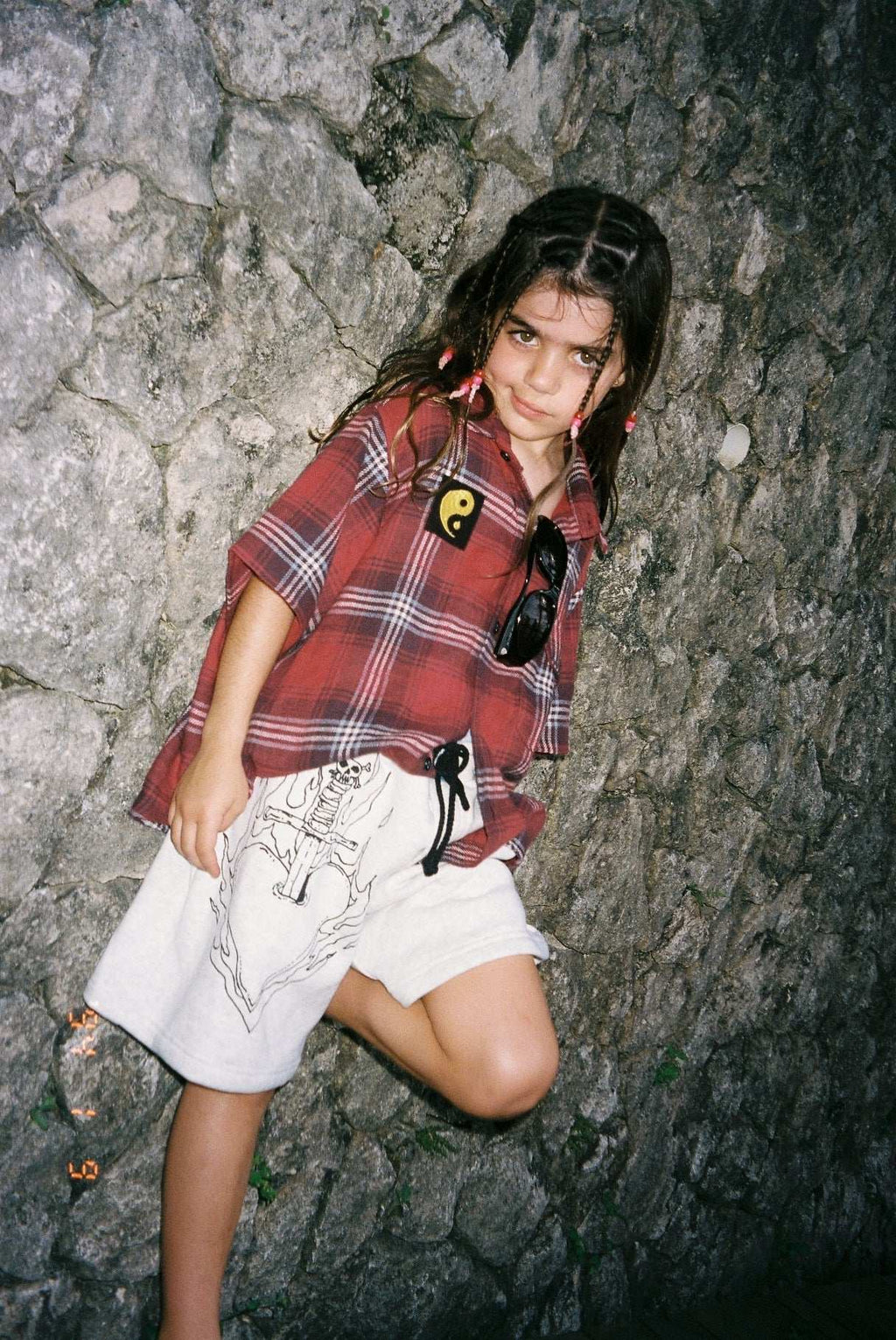 CHECK MATE SHIRT / RED - youngandrestlesskids 