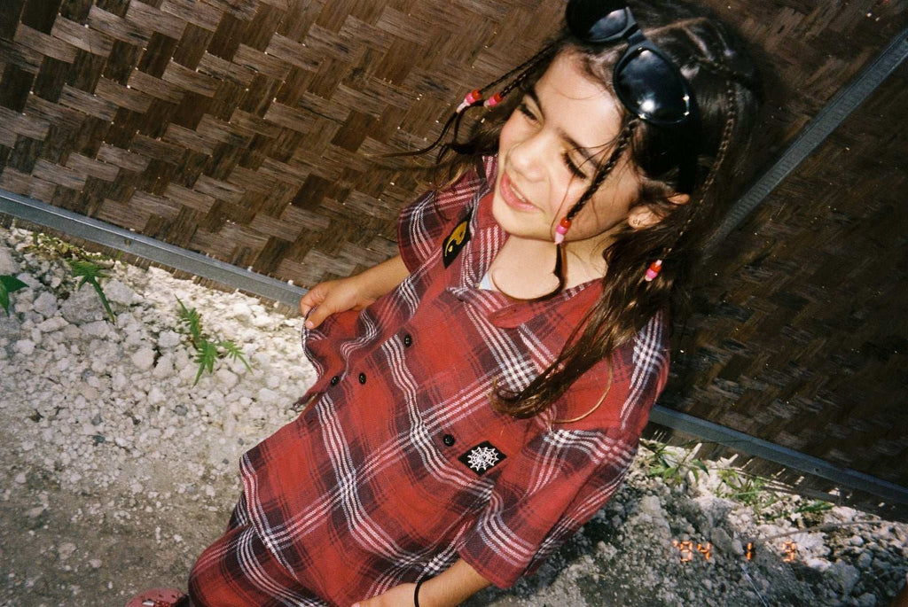 CHECK MATE SHIRT / RED - youngandrestlesskids 
