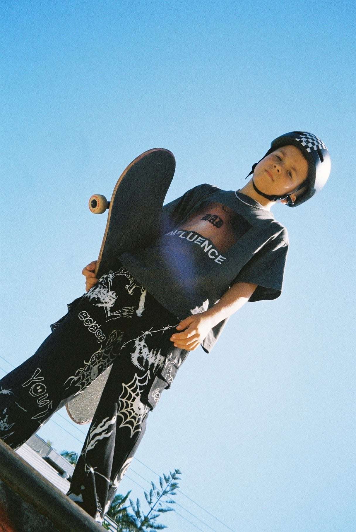 DAD INFLUENCE TEE / BLACK - youngandrestlesskids 