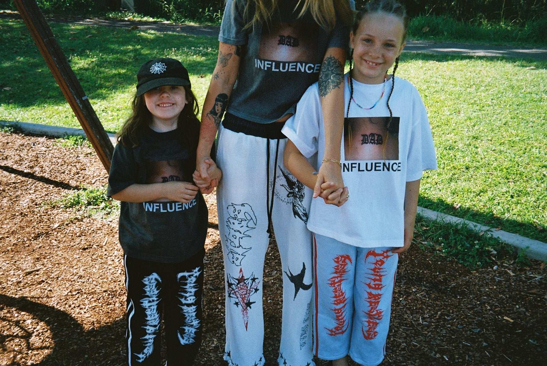 DAD INFLUENCE TEE / BLACK - youngandrestlesskids 