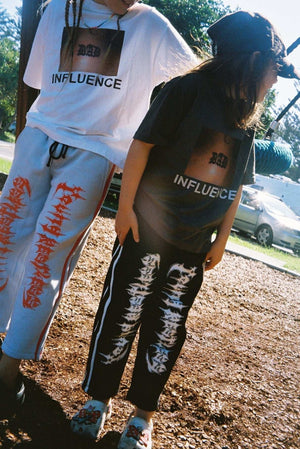 DAD INFLUENCE TEE / WHITE - youngandrestlesskids 