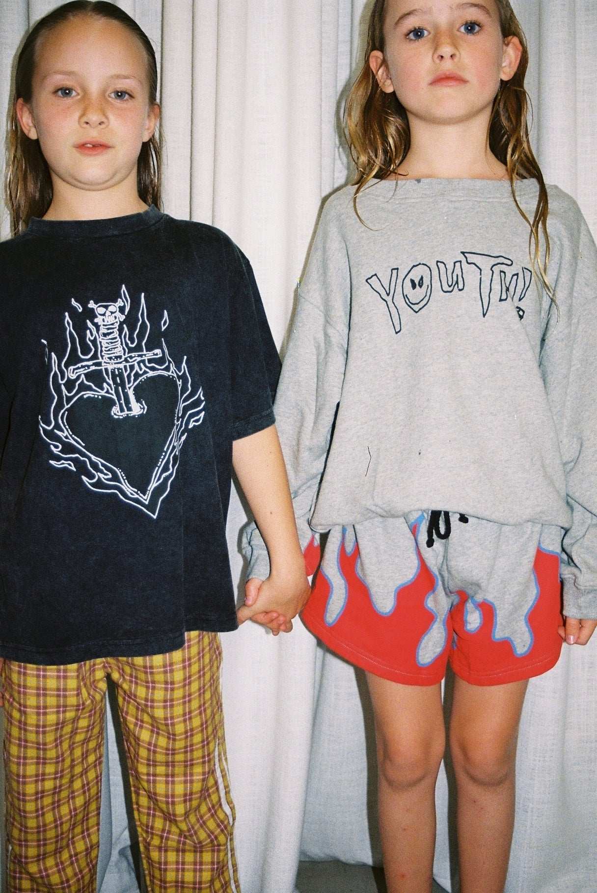 FLAME SHORTS - youngandrestlesskids 