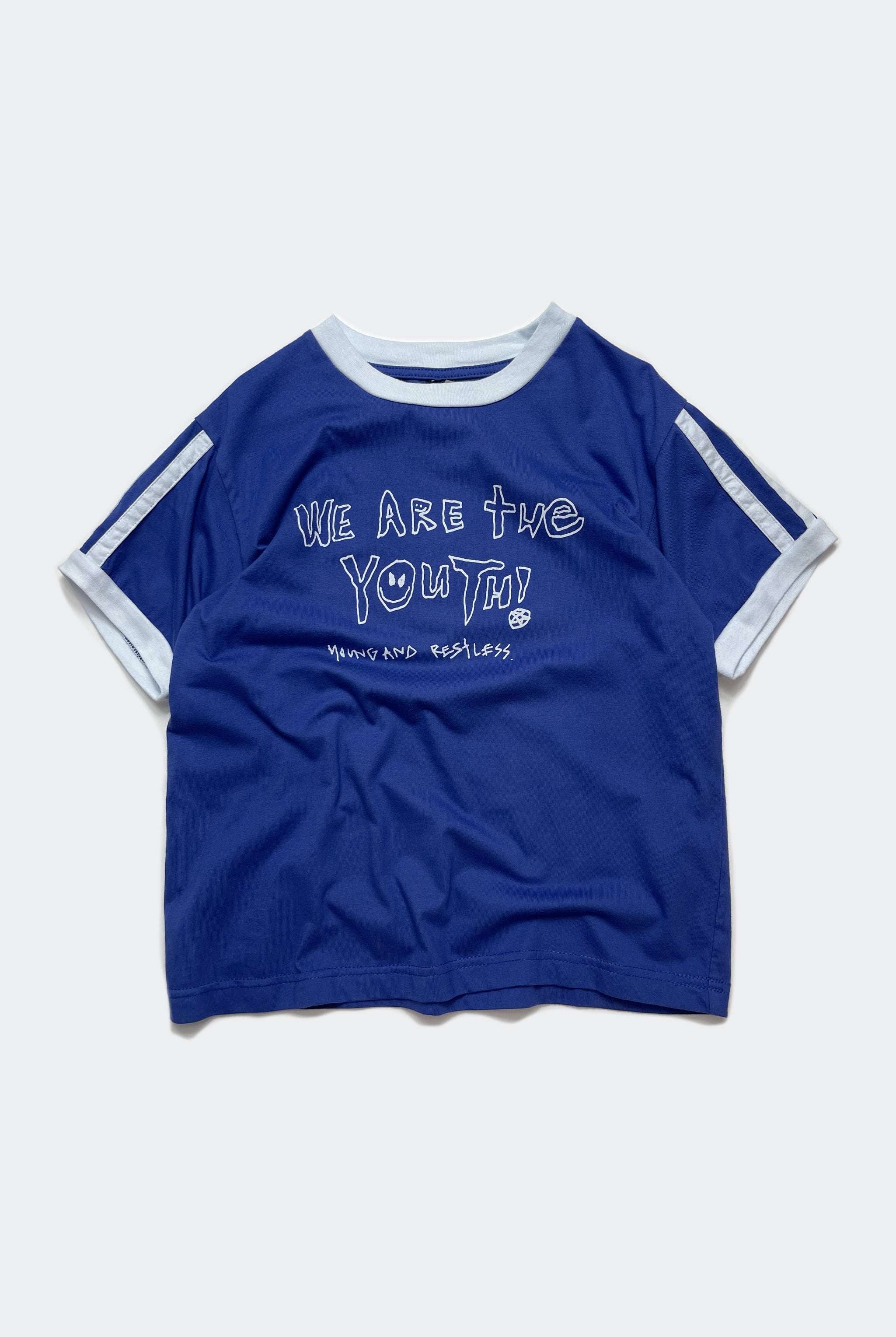 FUN RUN TEE / BLUE - youngandrestlesskids 