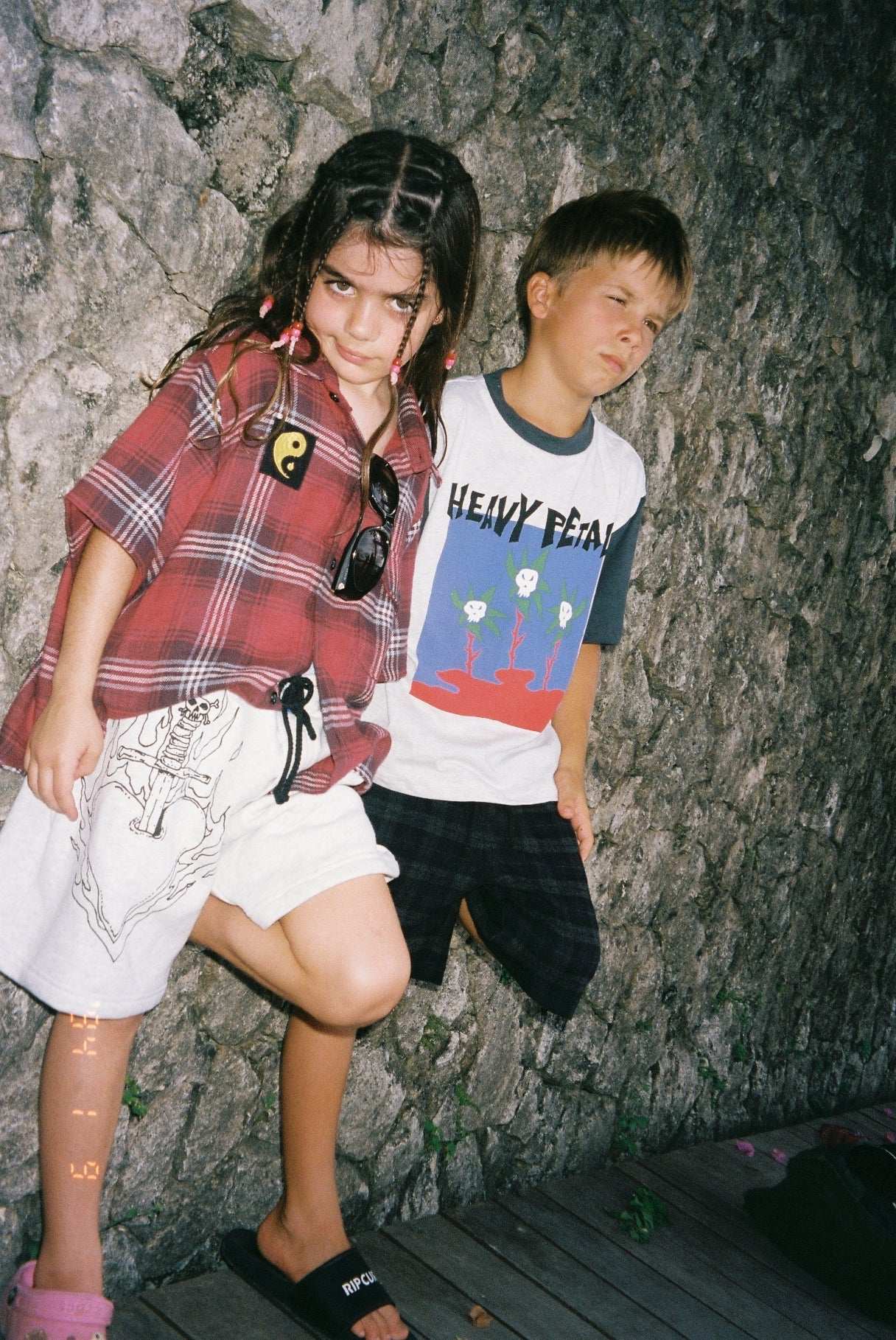 HEAVY PETAL TEE - youngandrestlesskids 