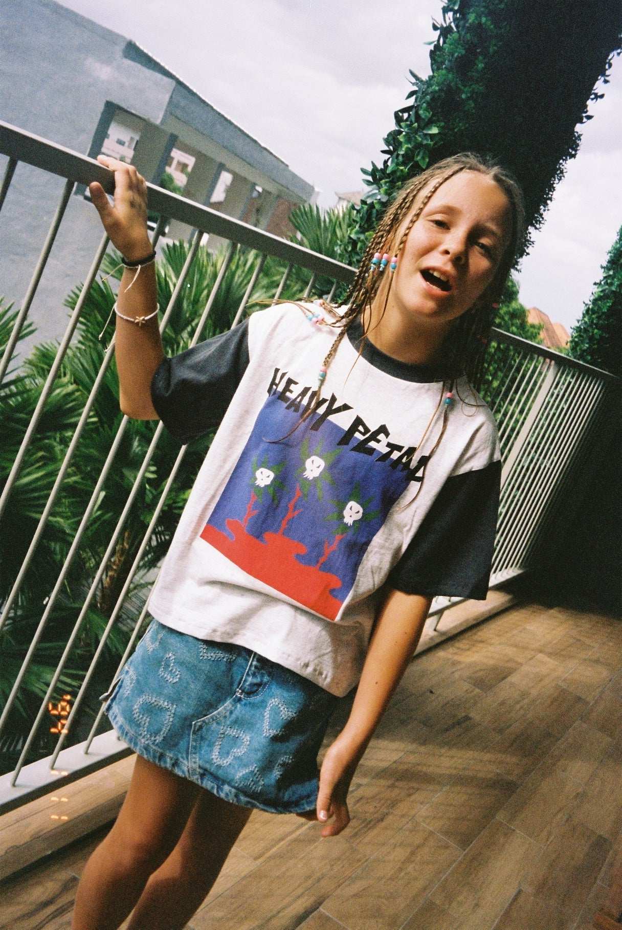 HEAVY PETAL TEE - youngandrestlesskids 
