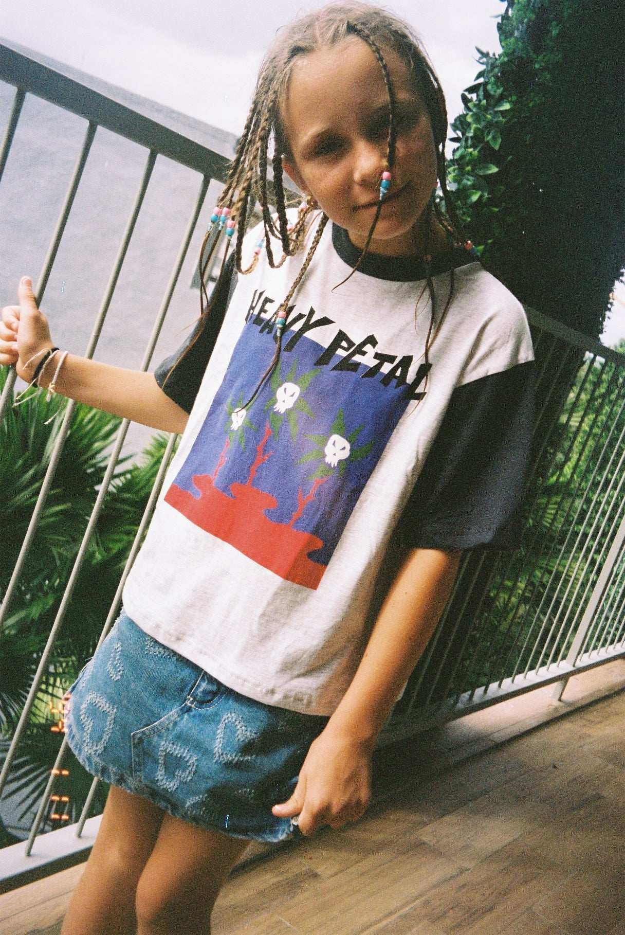 HEAVY PETAL TEE - youngandrestlesskids 