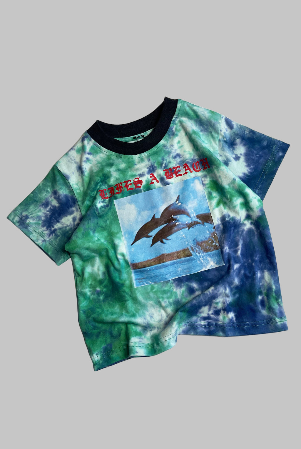LIFES A BEACH TEE / TIE DYE
