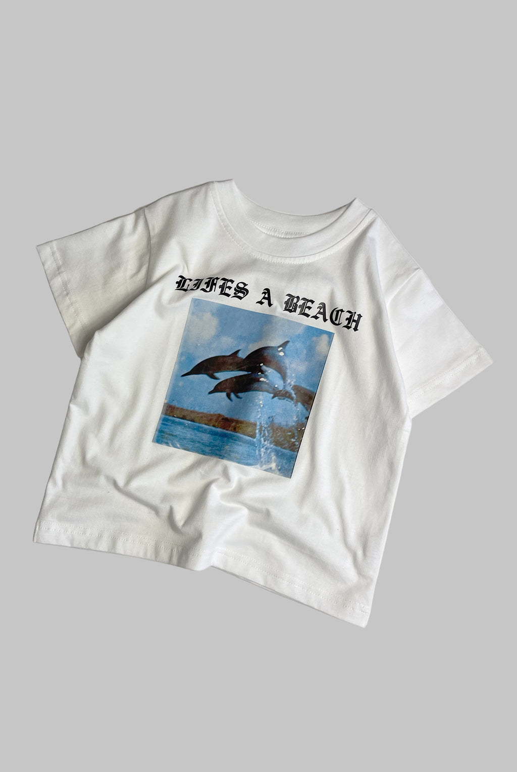 LIFES A BEACH TEE / WHITE