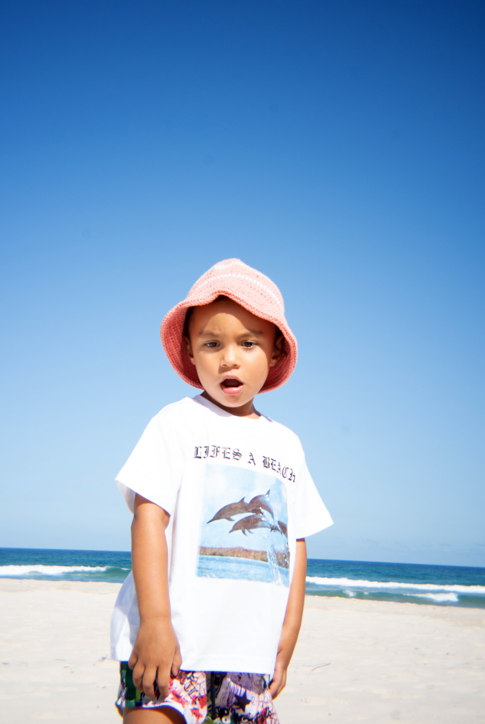 LIFES A BEACH TEE / WHITE