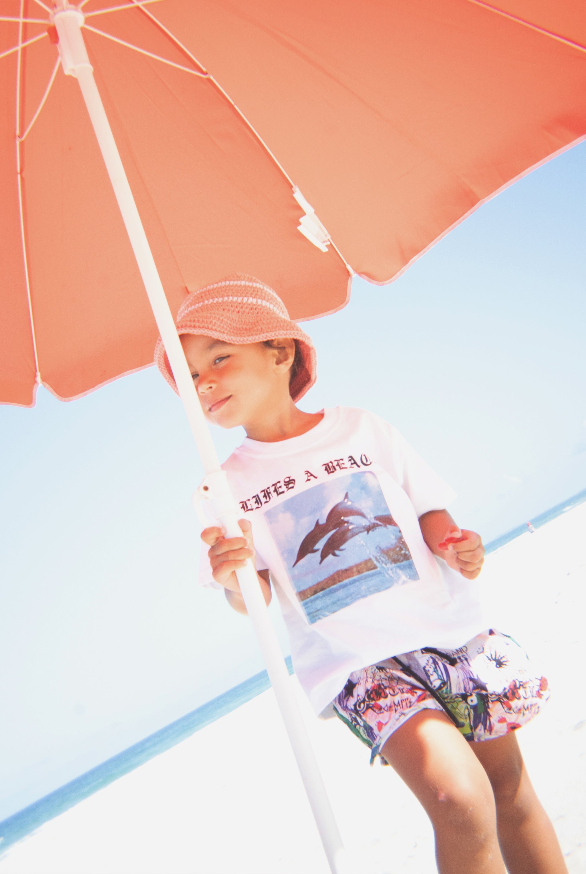 LIFES A BEACH TEE / WHITE