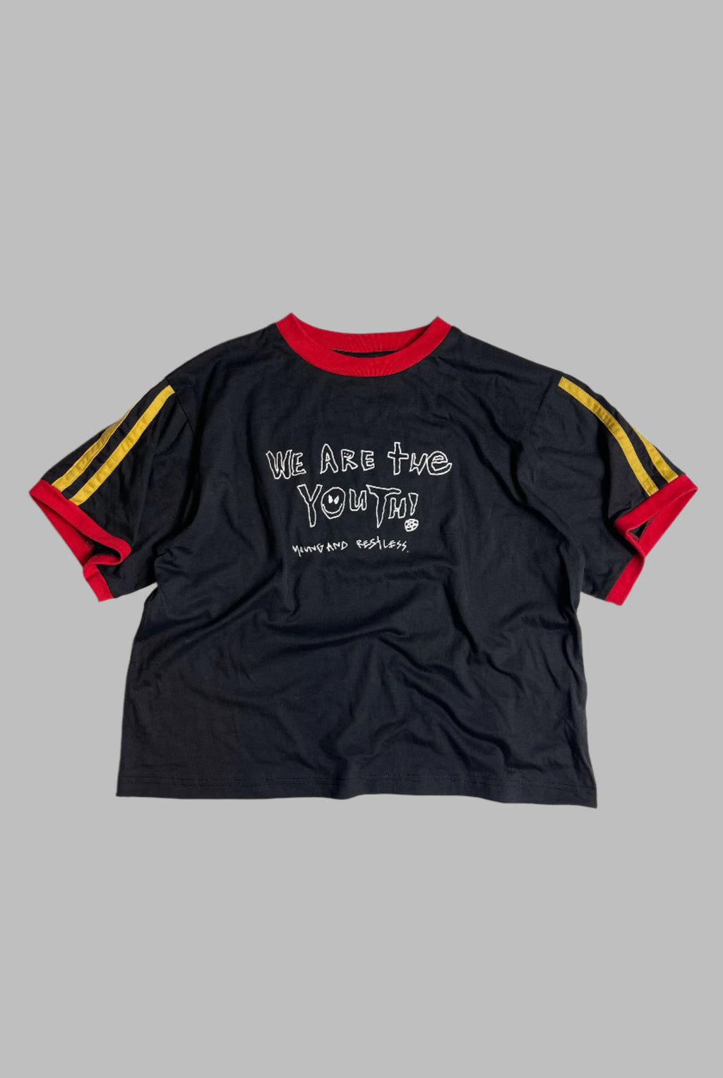 LINE UP TEE / BLACK - youngandrestlesskids 