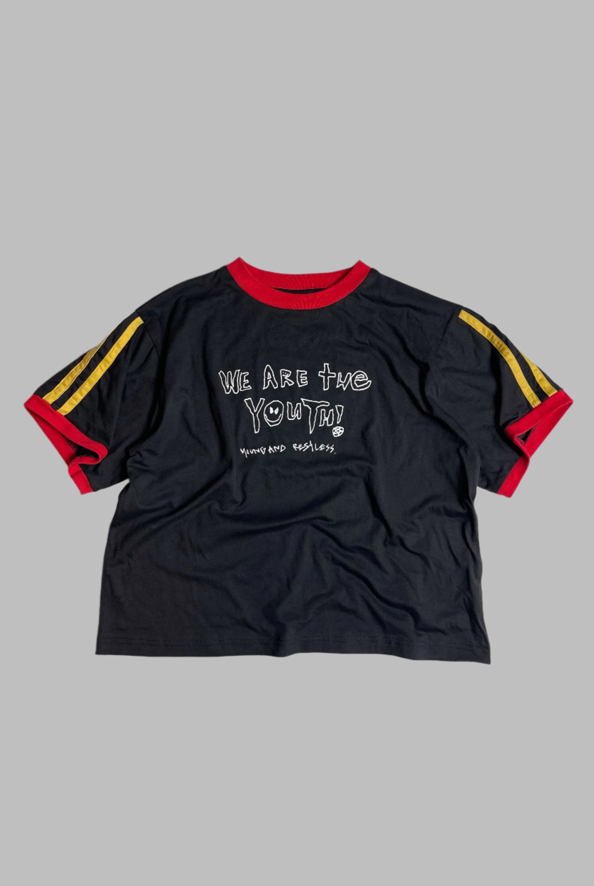 LINE UP TEE / BLACK - youngandrestlesskids 