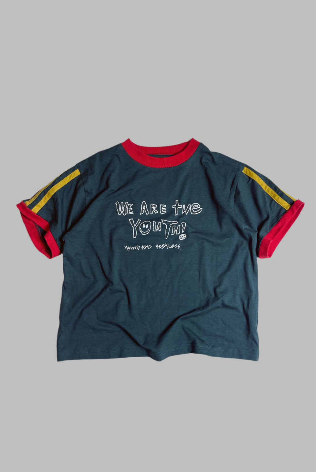 LINE UP TEE / NAVY - youngandrestlesskids 