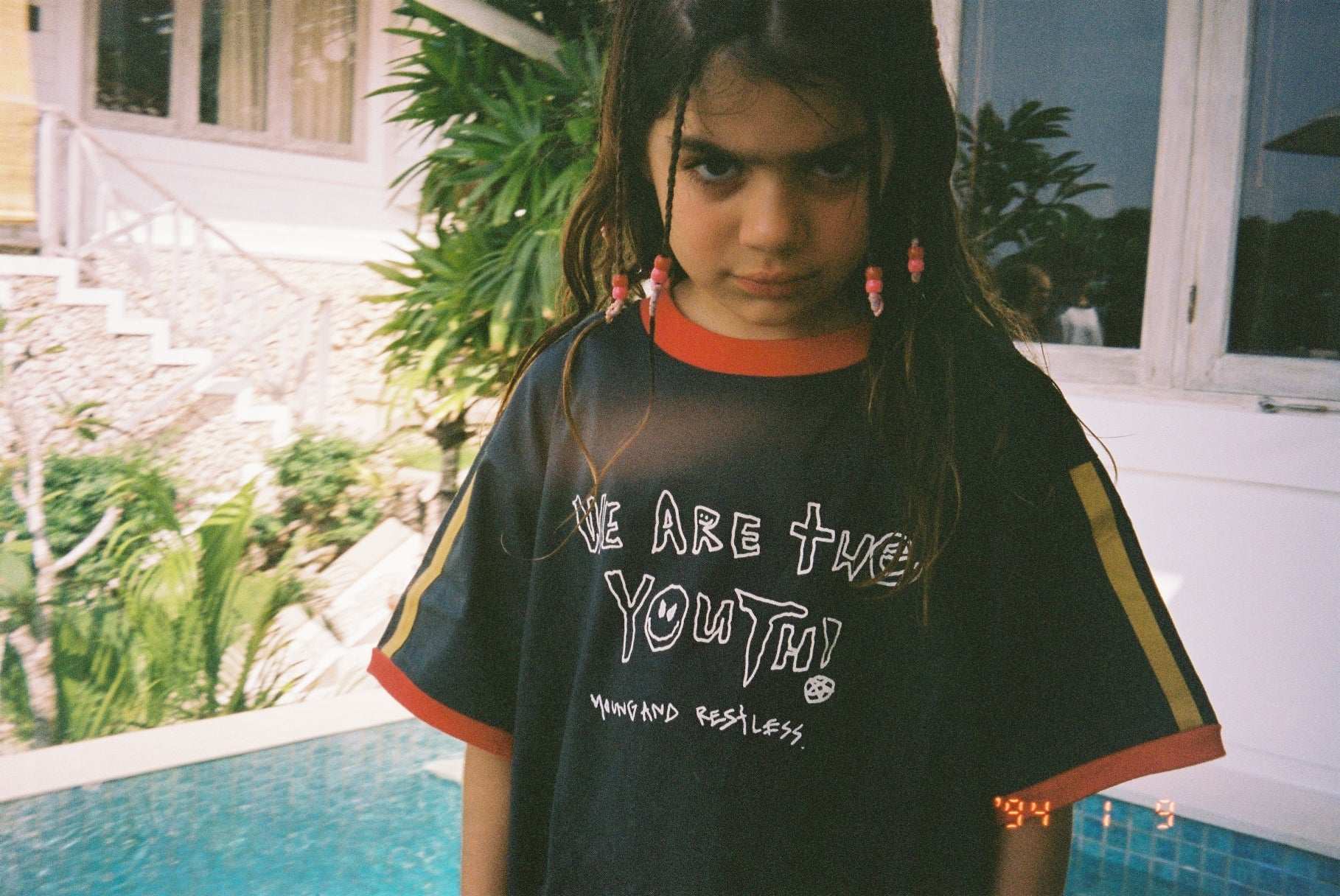 LINE UP TEE / NAVY - youngandrestlesskids 