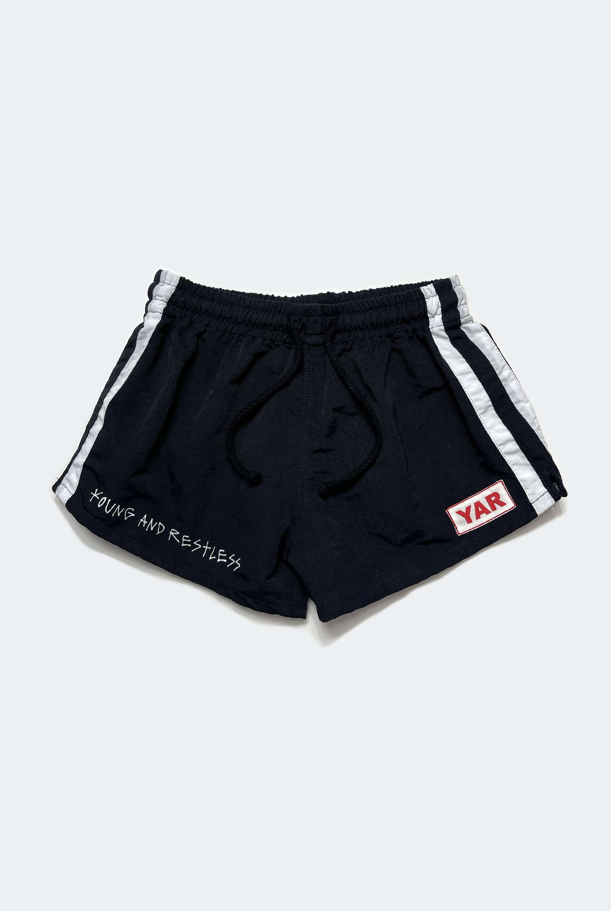METAL BEACH SHORT / BLACK - youngandrestlesskids 