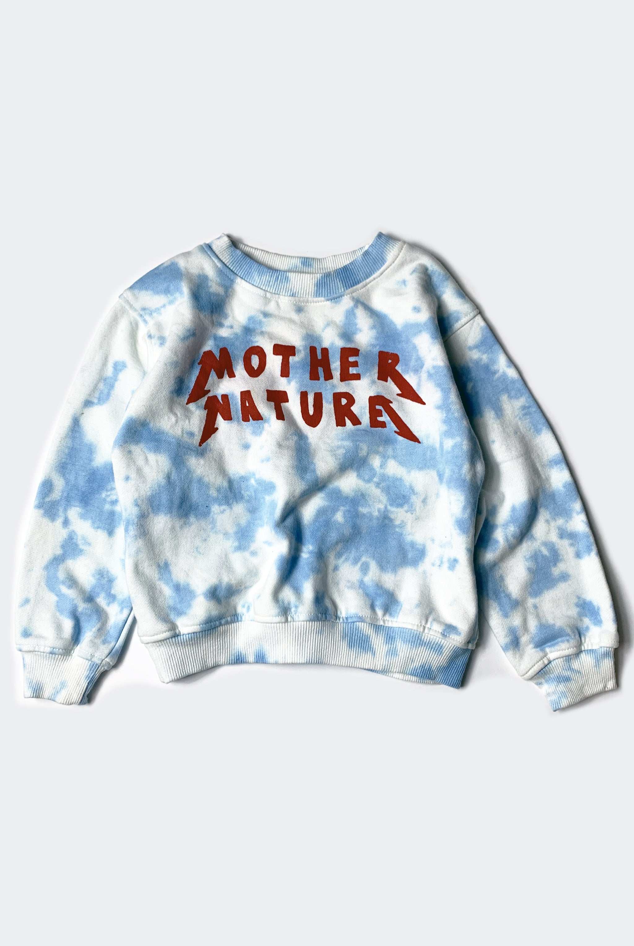 MOTHER NATURE SWEATSHIRT / SKE TIE DYE - youngandrestlesskids 