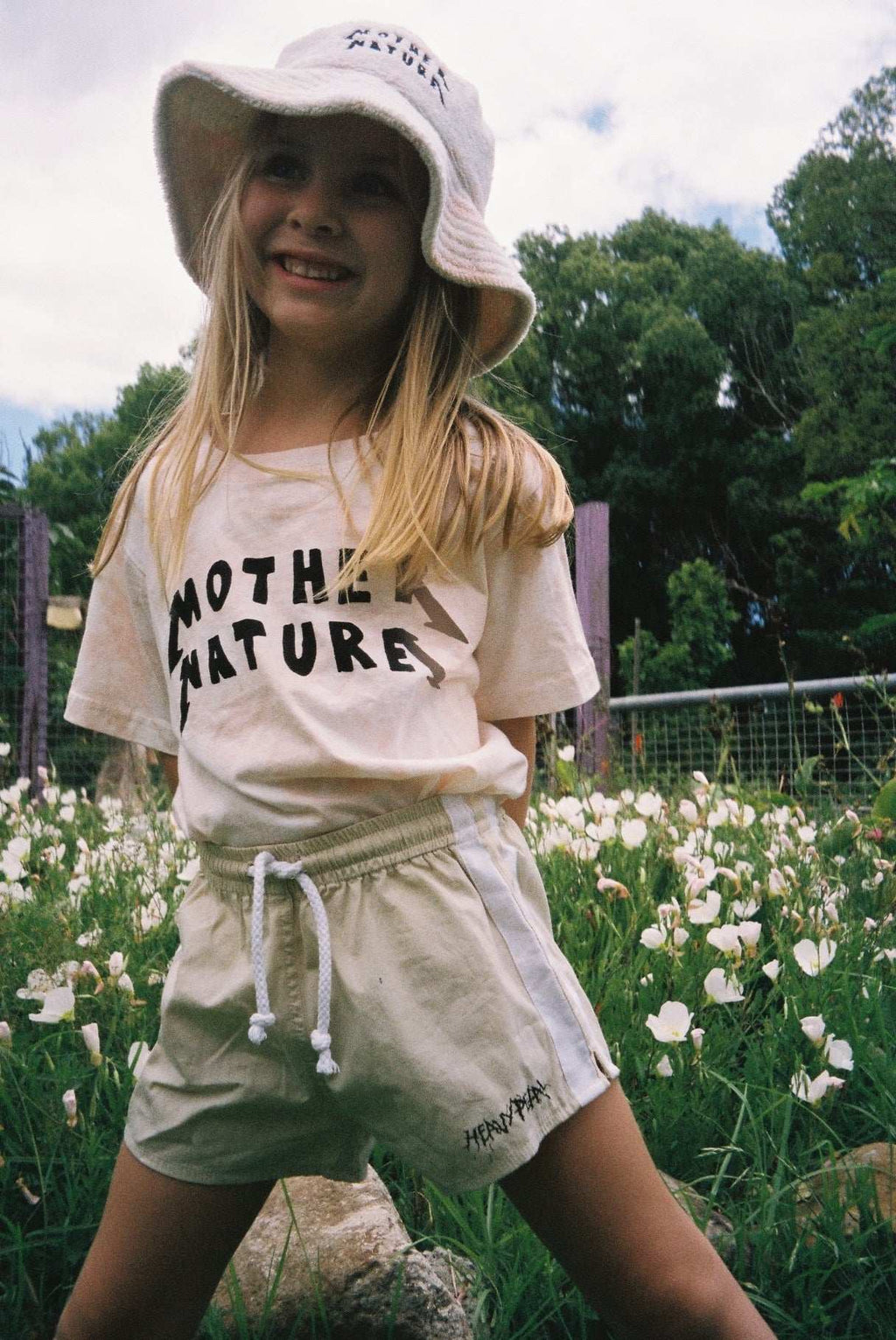 MOTHER NATURE TEE / PEACH TIE DYE - youngandrestlesskids 