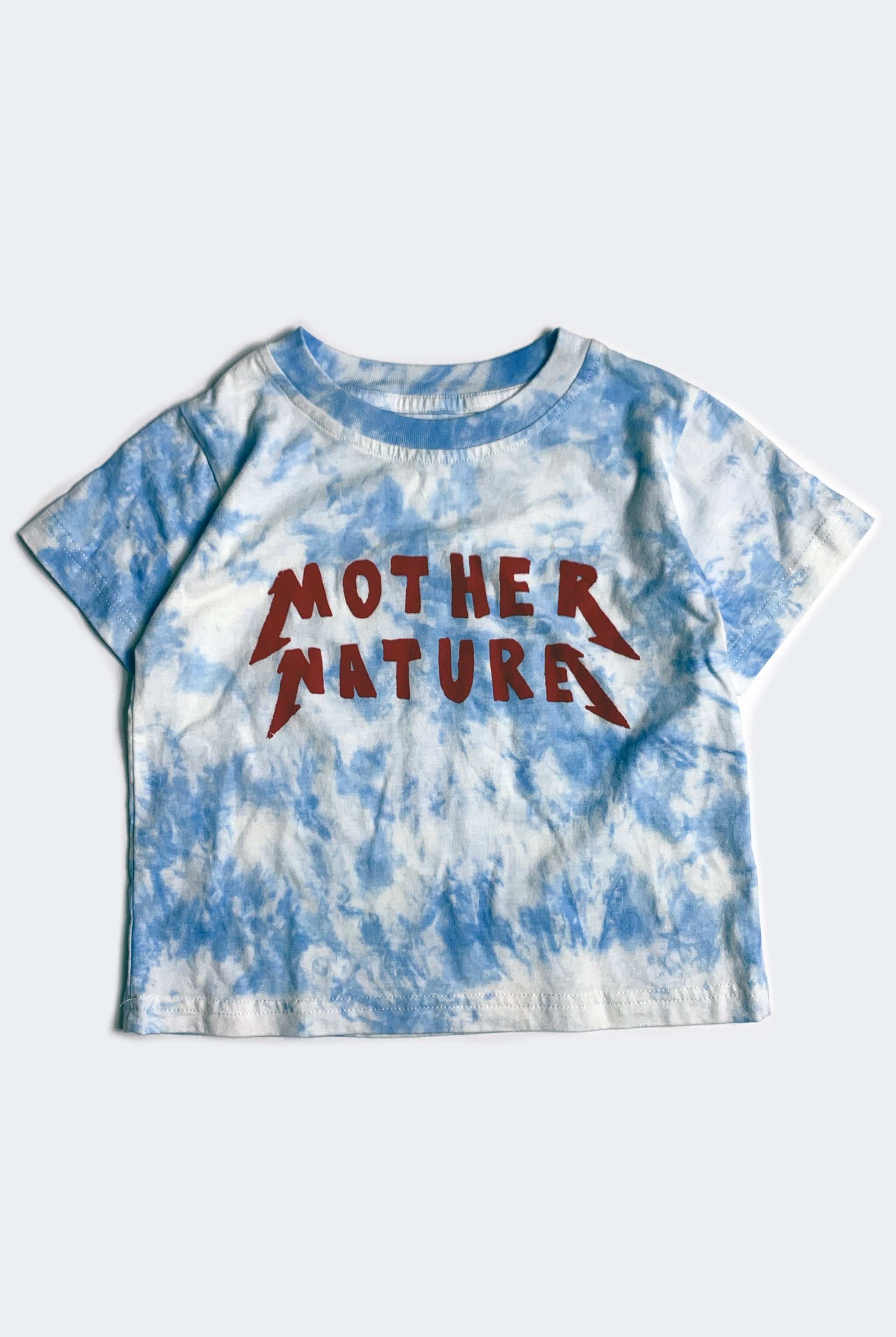 MOTHER NATURE TEE / SKY TIE DYE - youngandrestlesskids 