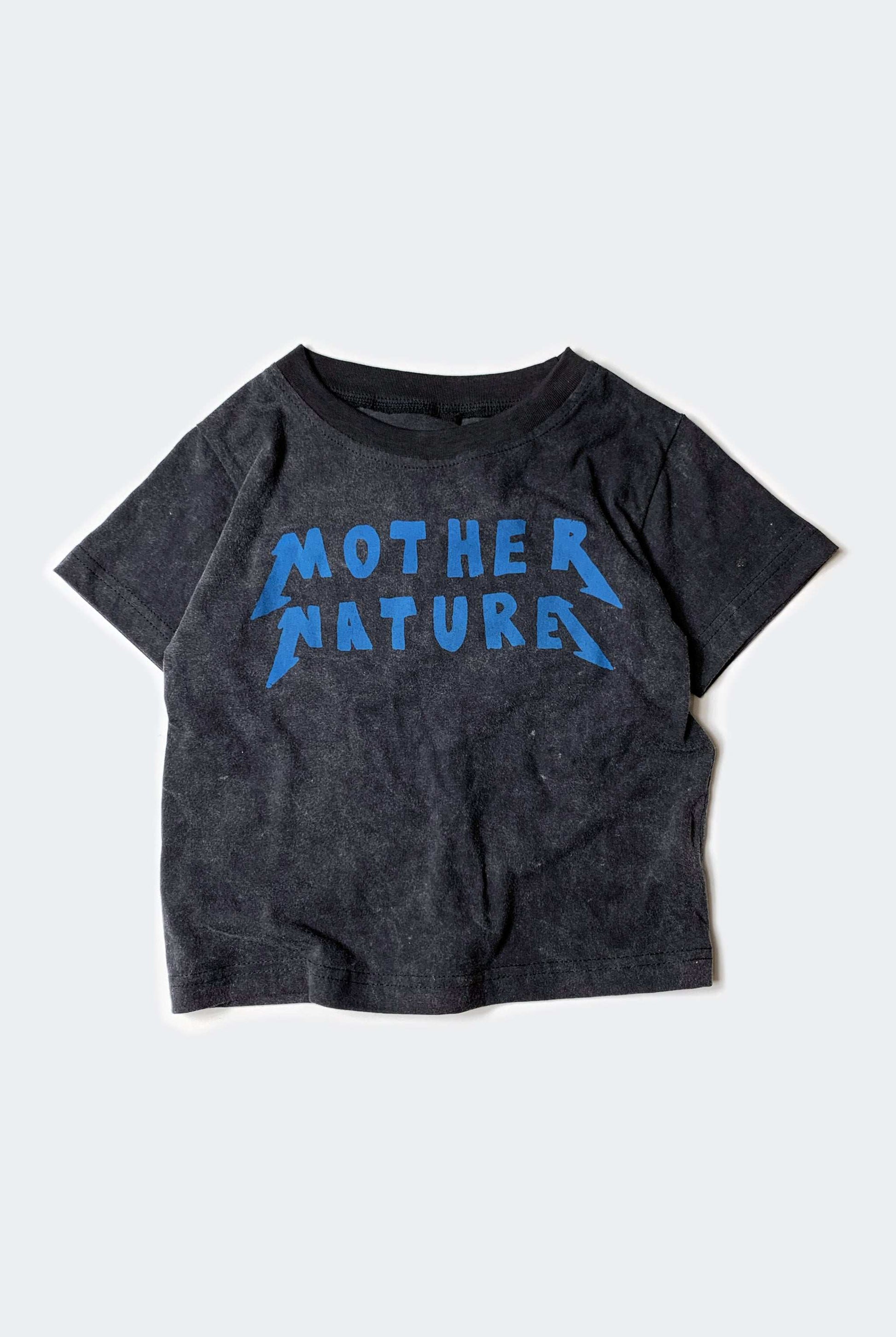 MOTHER NATURE TEE / WASHED BLACK - youngandrestlesskids 