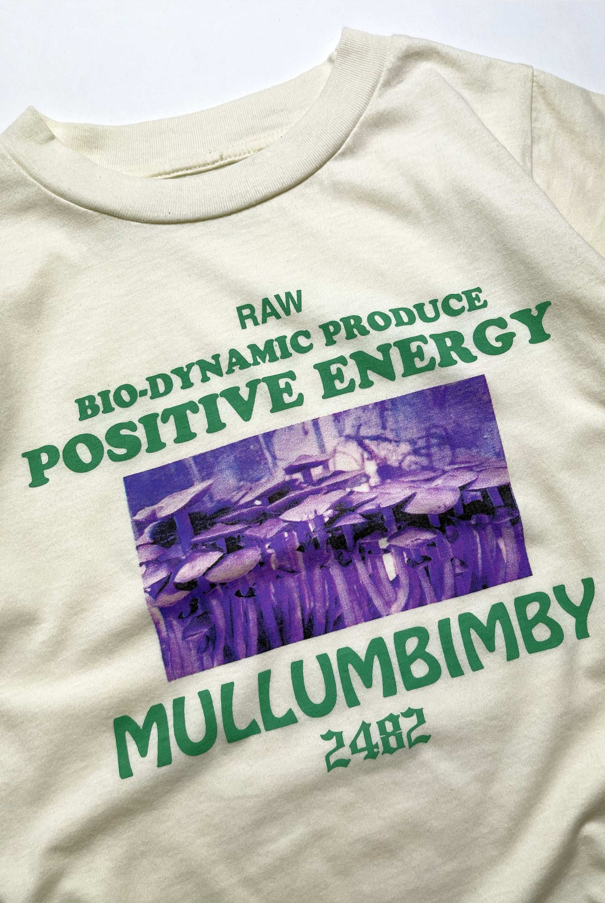 MULLUM TEE / NATURAL MADE TO ORDER - youngandrestlesskids 