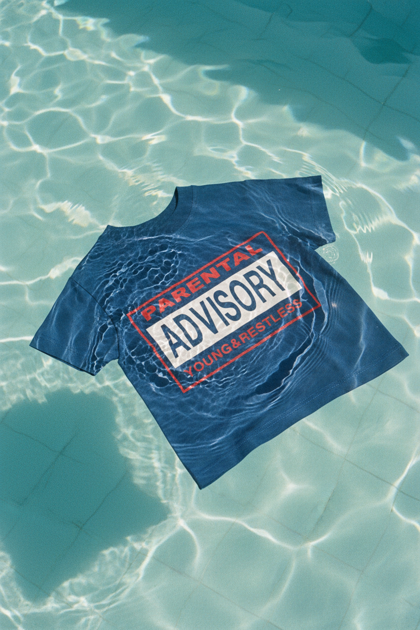 PARENTAL TEE / BLUE