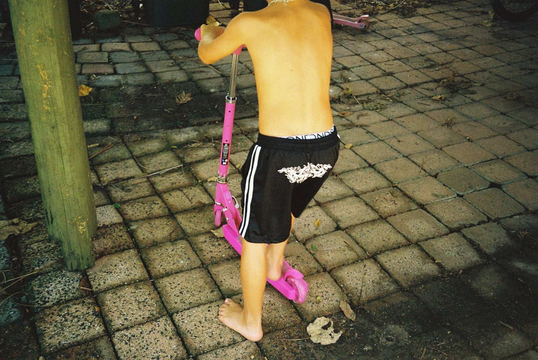 TRIBE SHORTS / BLACK - youngandrestlesskids 