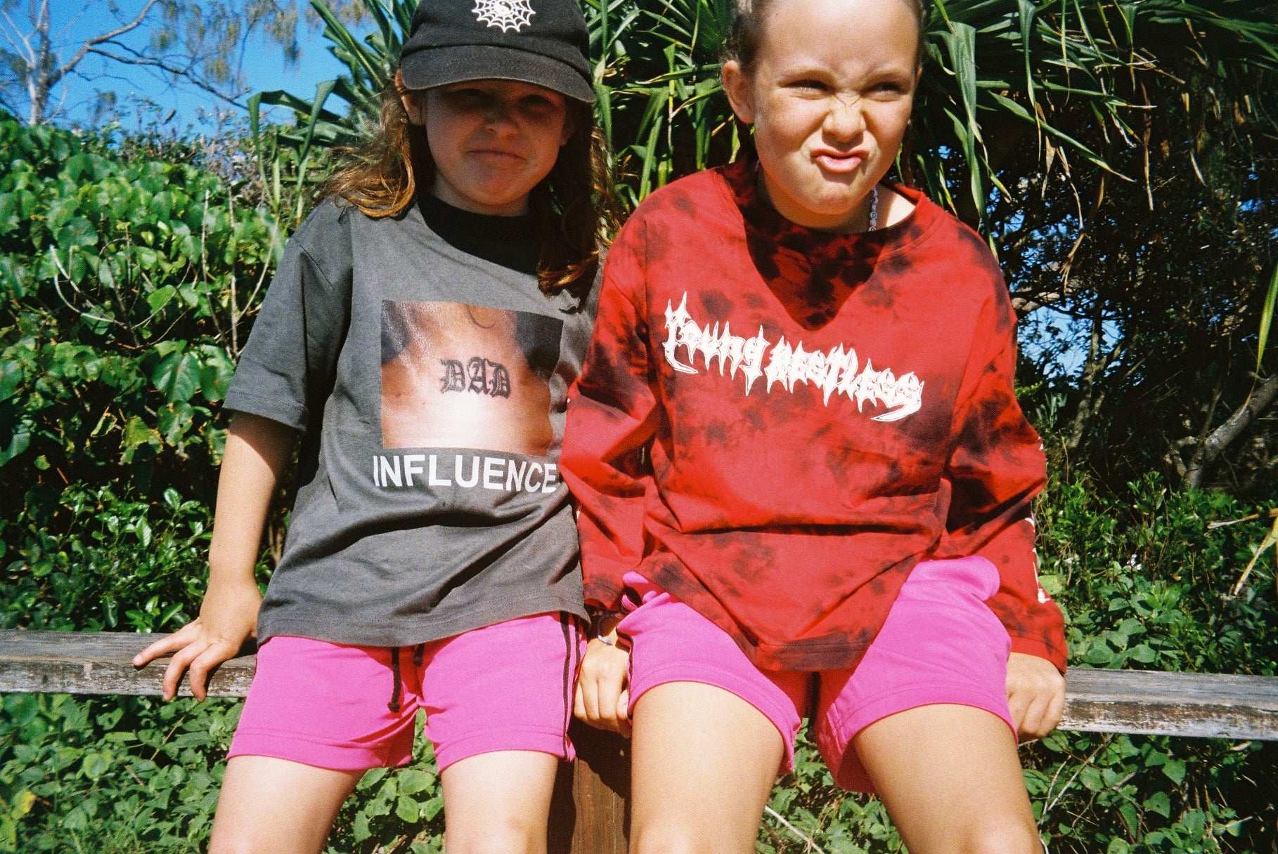 TRIBE SHORTS / PINK - youngandrestlesskids 