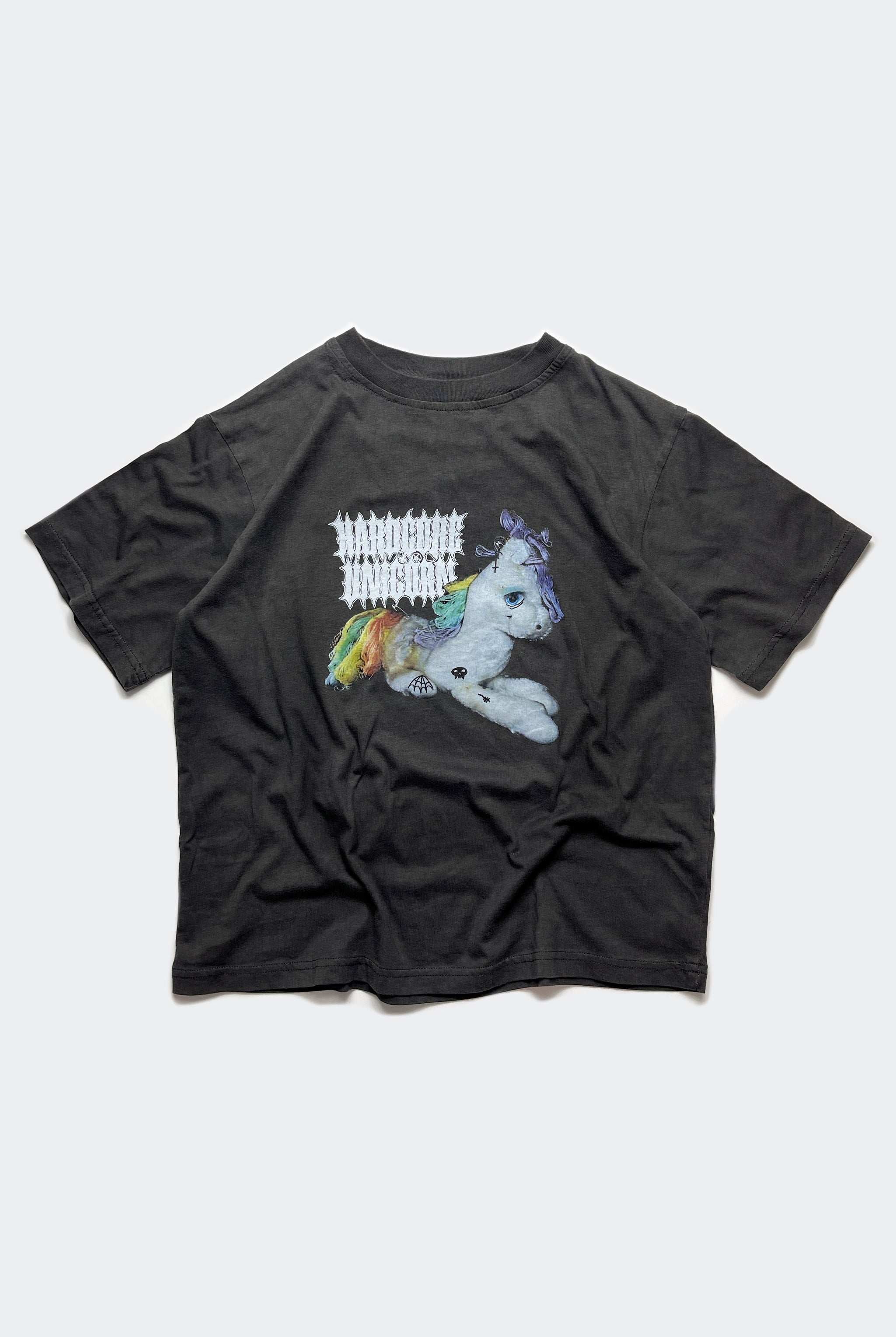 UNICORN CORE TEE / BLACK - youngandrestlesskids 