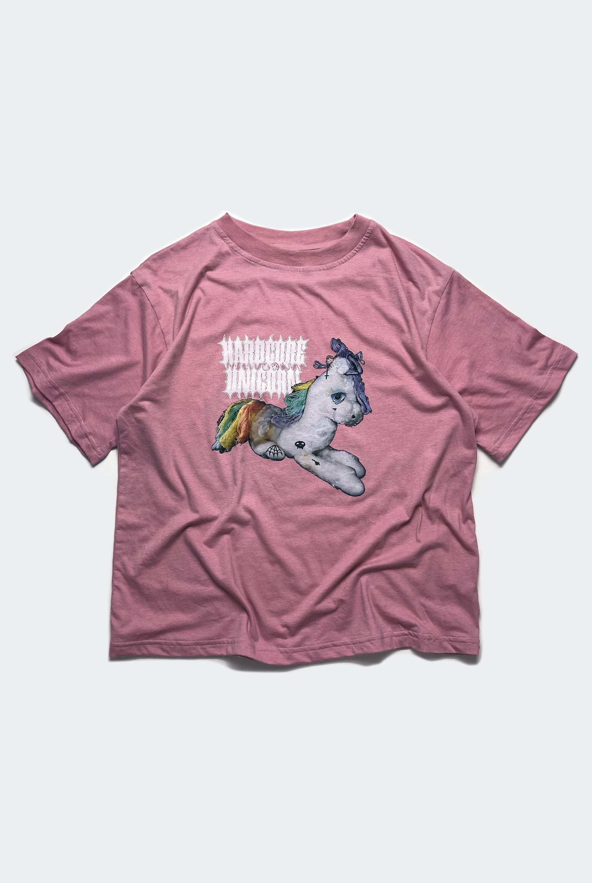 UNICORN CORE TEE / PINK - youngandrestlesskids 