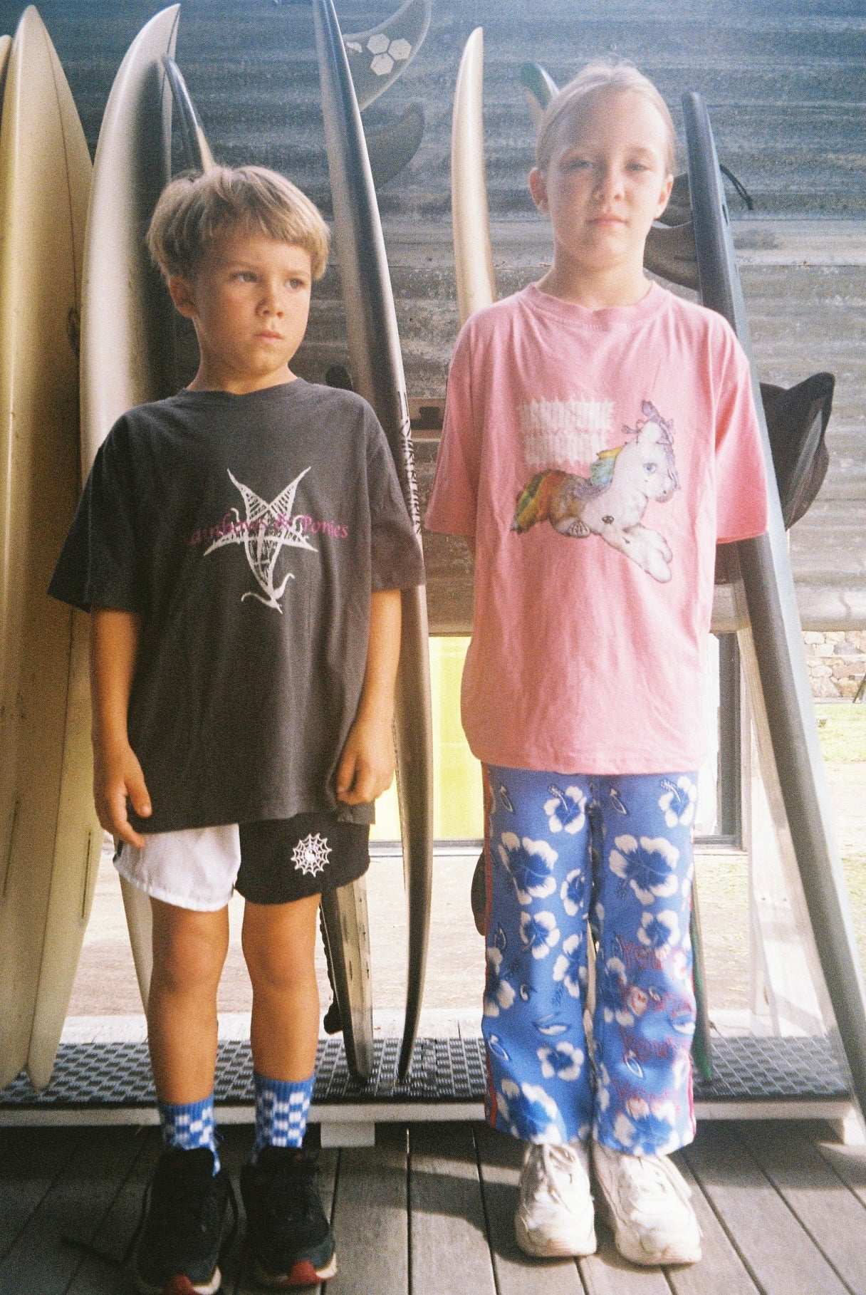 UNICORN CORE TEE / PINK - youngandrestlesskids 