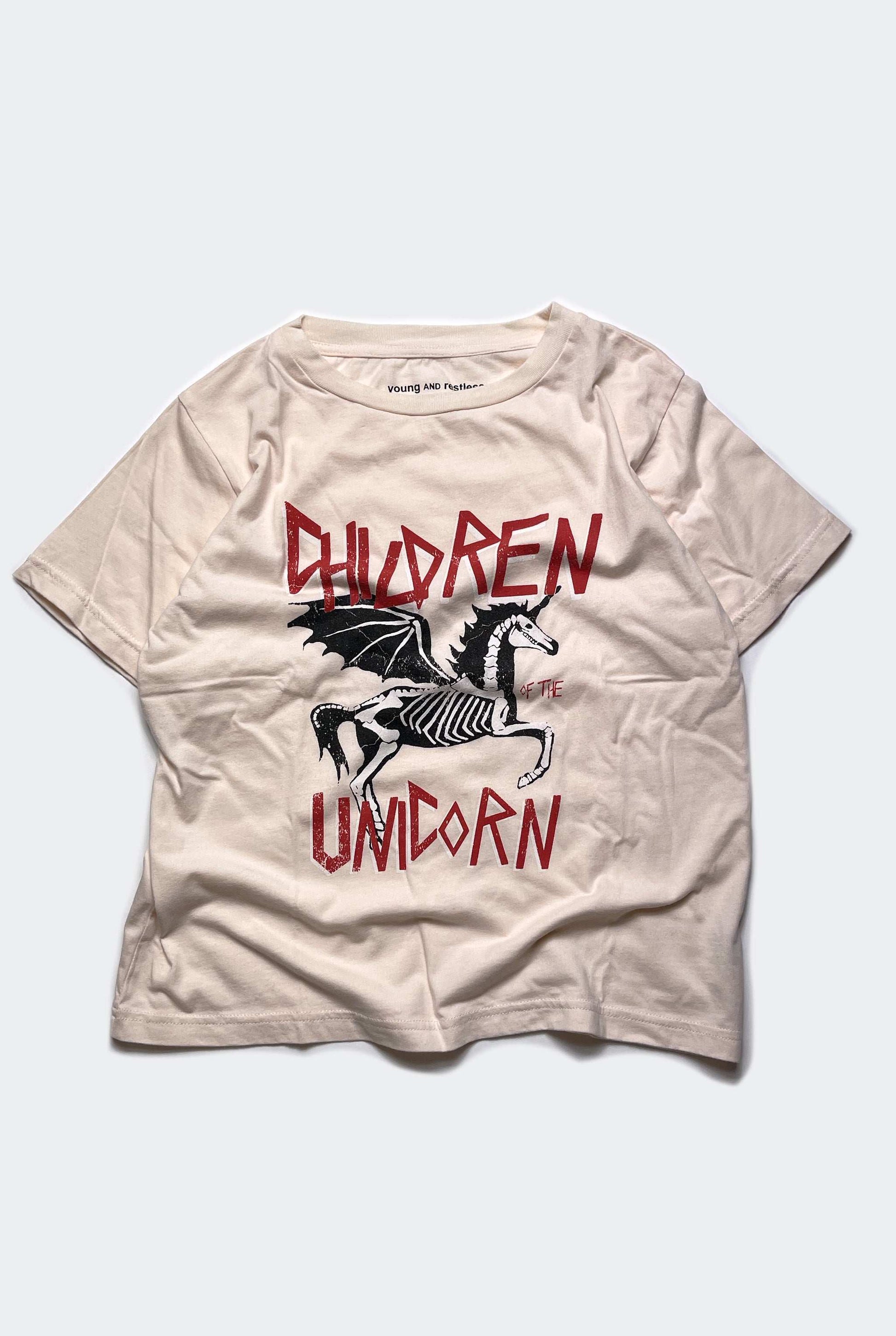 UNICORN TEE / PINK PREORDER - youngandrestlesskids 