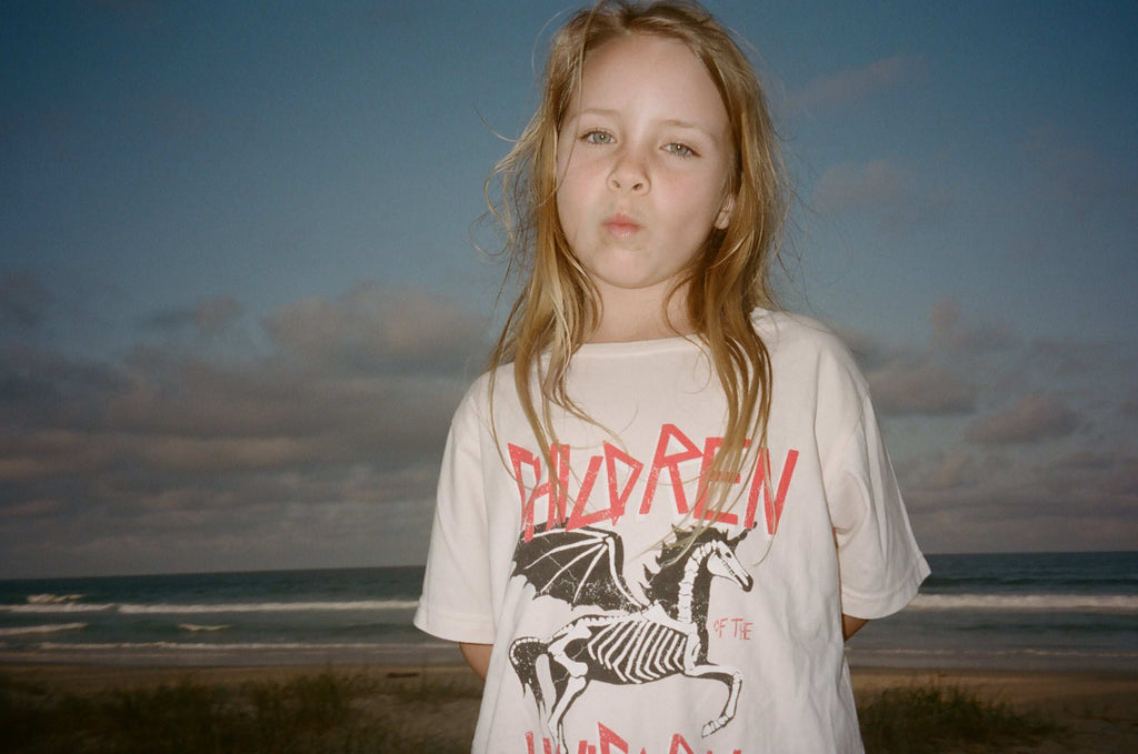 UNICORN TEE / PINK PREORDER - youngandrestlesskids 