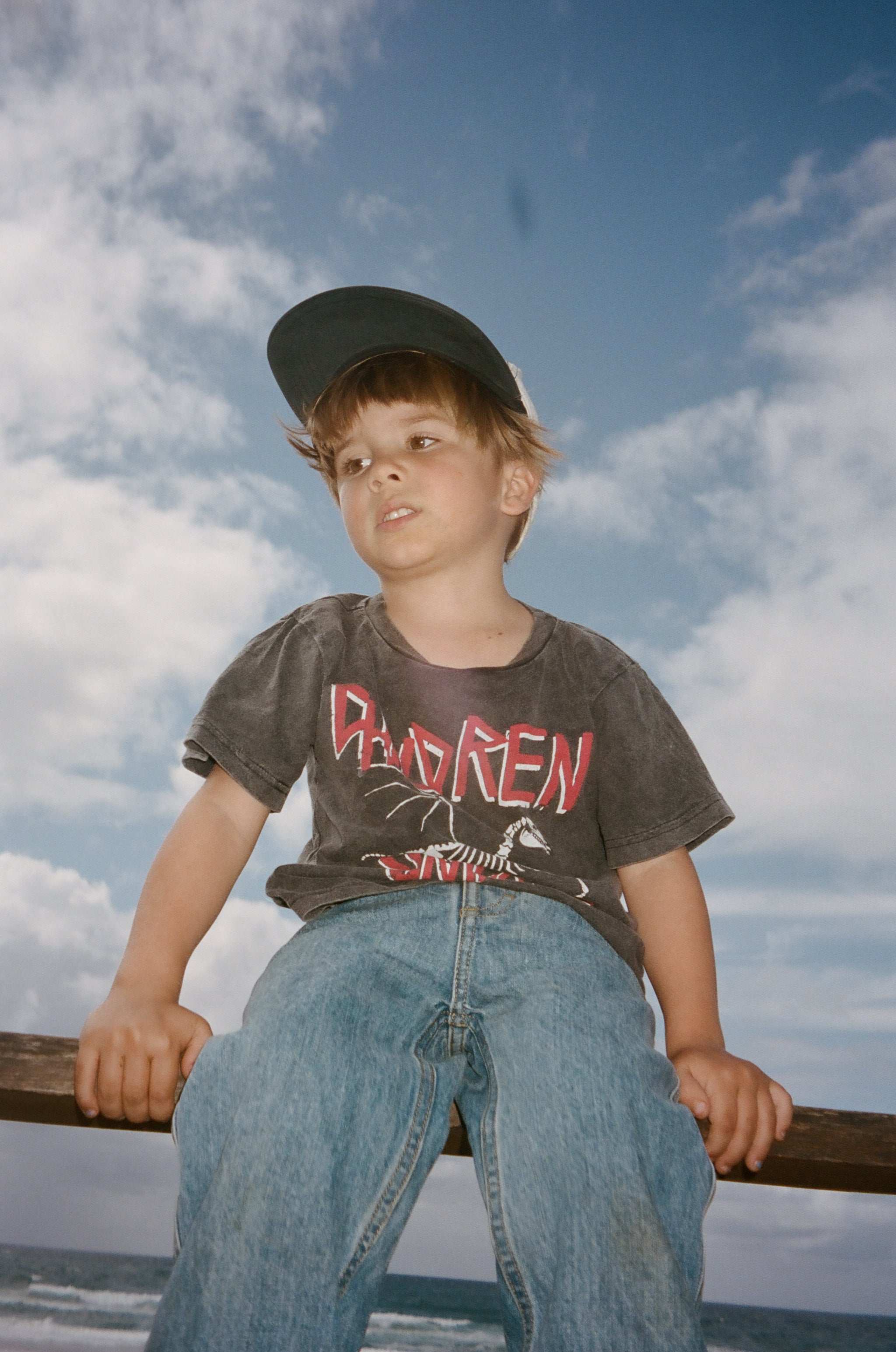 UNICORN TEE / WASHED BLACK - youngandrestlesskids 