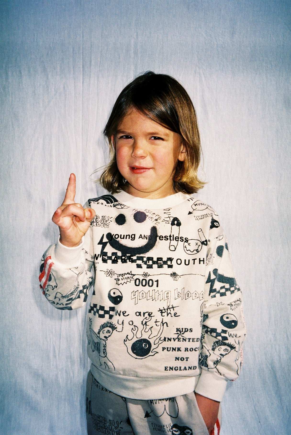 YOUTH SWEATSHIRT / TAN PREORDER - youngandrestlesskids 