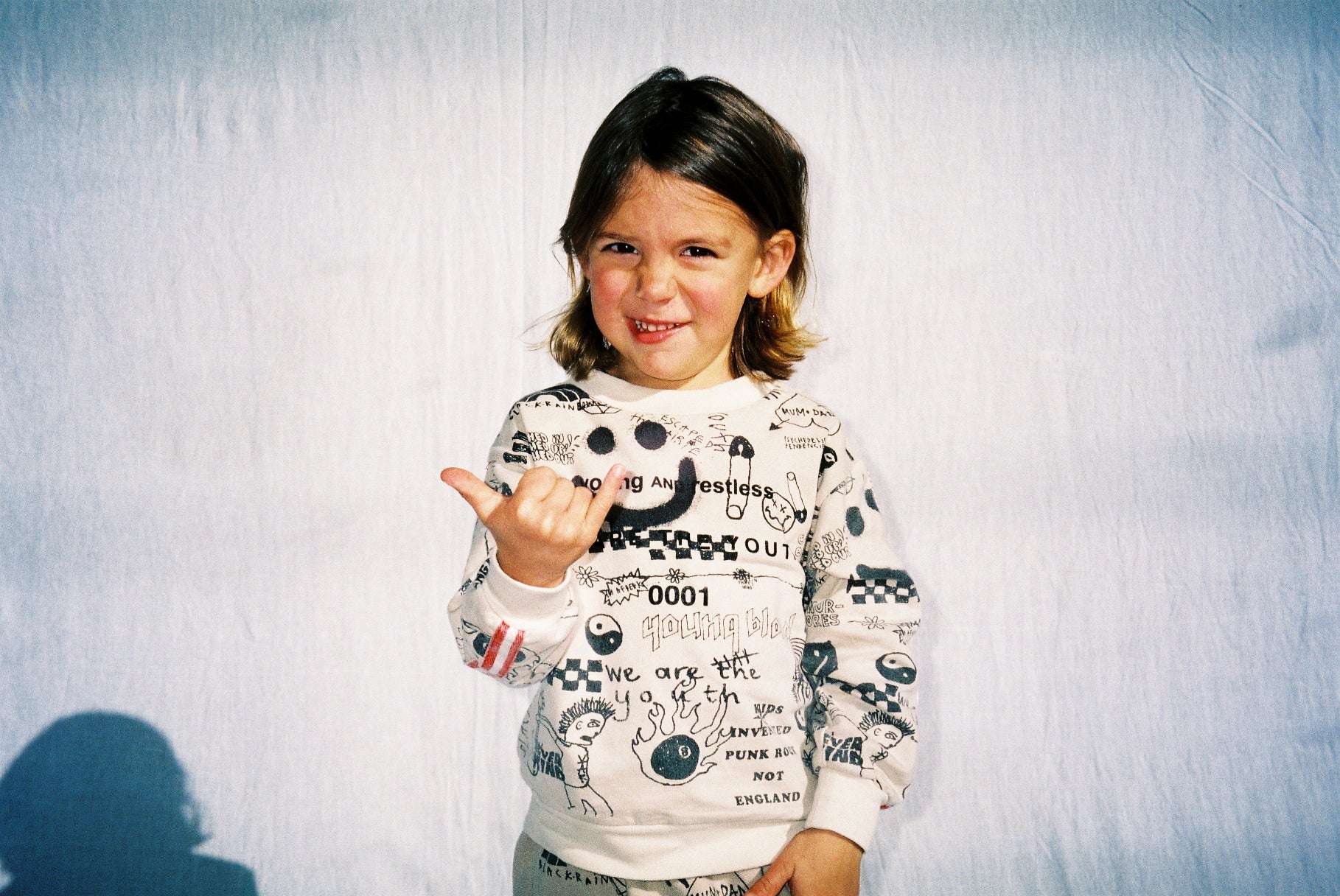 YOUTH SWEATSHIRT / TAN PREORDER - youngandrestlesskids 