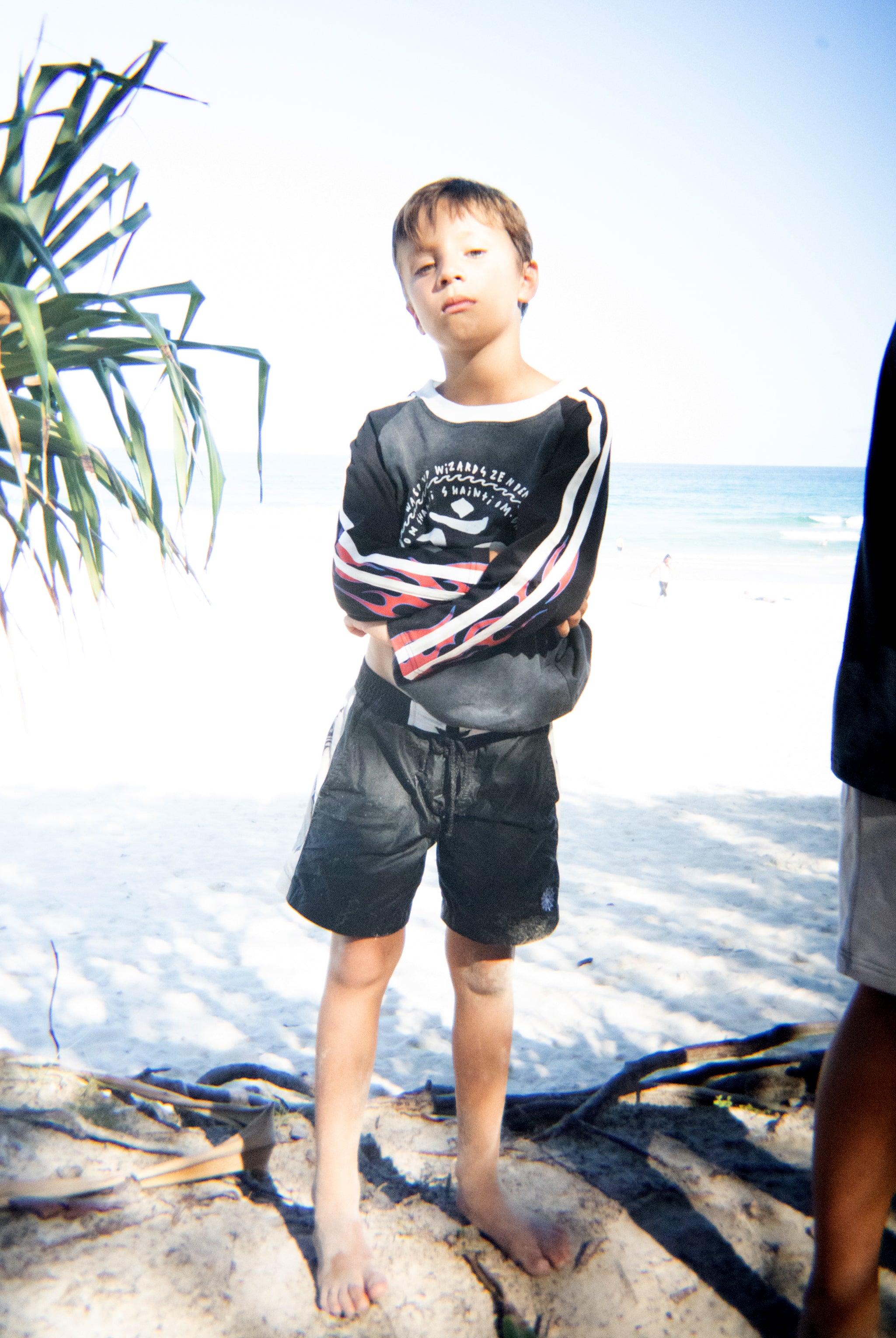 ZEN DEN L/S TEE / BLACK