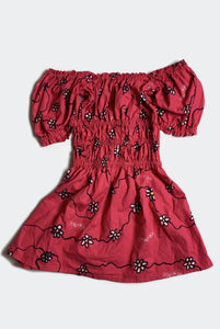 DAISYS LITERALLY DRESS / RED