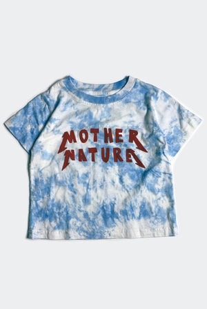 MOTHER NATURE TEE / SKY TIE DYE MADE TO ORDER
